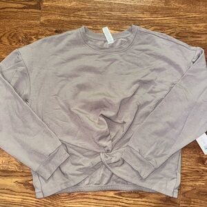 Nanette Lepore Gray Crew Neck Sweater
